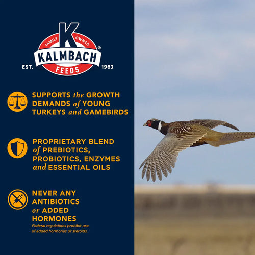 Kalmbach 28% Non-GMO Start Right™ Turkey & Gamebird (50 LB)