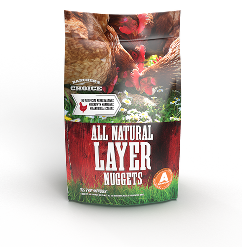 Rancher's Choice All Natural Layer Nuggets 16% (50 LB)