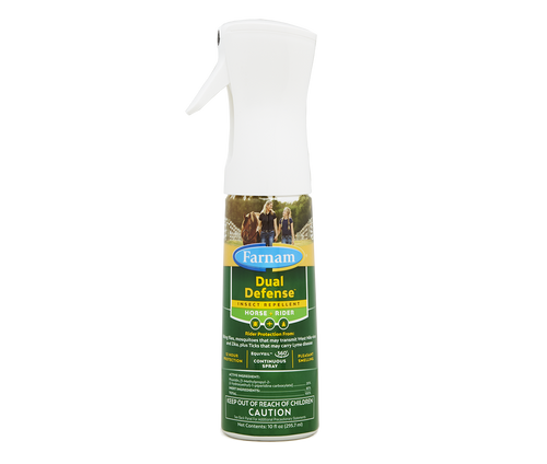 Farnam Dual Defense™ Insect Repellent Horse + Rider (10-oz)