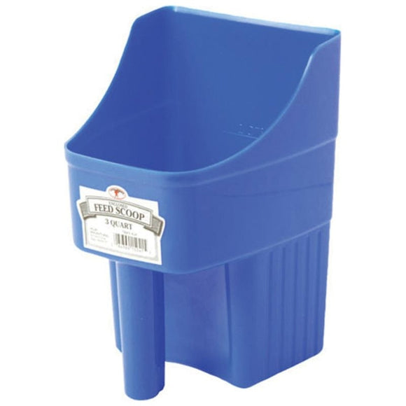 Little Giant 3 Quart Enclosed Feed Scoop (BERRY)