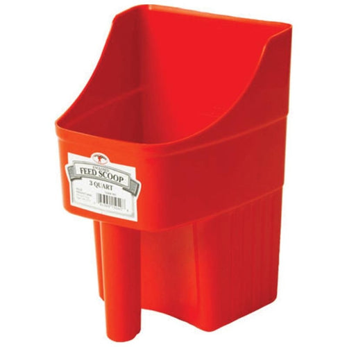 Little Giant 3 Quart Enclosed Feed Scoop (BERRY)